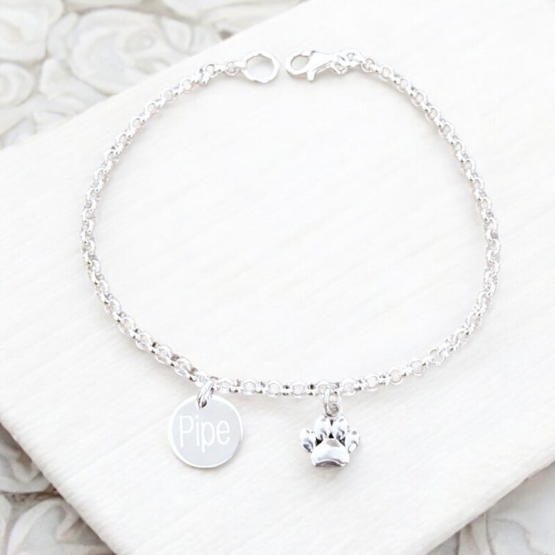 pulsera memorial mascota